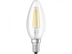 LED lempa OSRAM Parathom 6W, E14, 220-240V, 2700K, 806 lm, CL B FIL, filamentinė, žvakė, atitinka 60W lemputę