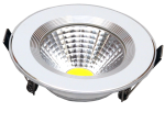 Įmontuojamas šviestuvas ORRO, LED 3 W, 220-240 V, 180 lm, 3000 K, 30.000 h, apvalus, baltas