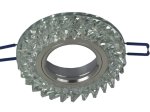 Montuojamas šviestuvas BALTIK GAISMA D3004 Cl Cr Gu10, LED šviečiantis kraštas, apvalus