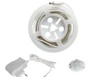 LED juosta DPM Cda1, 120 cm, 2,5 W, IP20, 3000 K, AC 230 V, DC 12 V, 250 lm, su judesio davikliu, reg. švietimo laikas nuo 30 s iki 10 min.