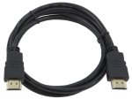 Laidas RATANAS, HDMI-HDMI 3.0m, aukso spalvos kištukai