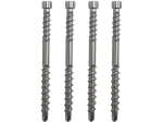 Terasiniai medsraigčiai FASTSHIFTER INVISIBLE, 4,5 x 60 mm, A4 nerūd. plieno, 250 vnt., TORX15