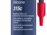 Silikoninis hermetikas PENOSIL Universal Silicone 315C, 280 ml, universalus, pilkos spalvos