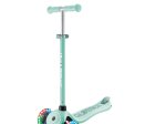 Paspirtukas GLOBBER Go Up Sporty Lights V2, mėtinės spalvos, apkrova iki 20kg