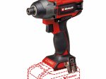 Akumuliatorinis smūginis suktuvas EINHELL TP-CI 18/220 Li BL - Solo, 18 V, 1/4'' griebtuvas, bešepetėlis variklis, maks. Sukimo momentas 220 Nm, be akumuliatorių ir kroviklio