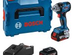 Akumuliatorinis veržliasukis BOSCH Professional GDS 18V-330 HC, 18 V, komplekte 2 x 5,0 Ah akumuliatoriai ir kroviklis, lagaminas, 06019L5003