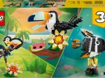 Konstruktorius LEGO Creator 3in1, laukiniai gyvūnai: atogrąžų tukanas