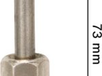 Grąžtas medienai BOSCH PRO, šešiakampiu tvirtinimu, 3 mm x 74 mm