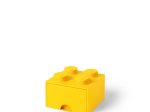 Daiktadėžė-stalčius LEGO, 25 x 18 x 25 cm, geltonos sp.
