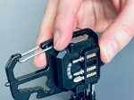LED žibintuvėlis BRENNENSTUHL 1173750009, įkraunamas USB-C, integruotas akumuliatorius, 3,7 V, 0,4 Ah