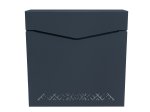Pašto dėžutė LB51 R3, antracito sp., 355 x 355 x 100 mm