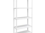 Sandėliavimo lentyna AR SHELVING Arakit, metalinė, 5 lentynos, 170 x 75 x 30 cm, balta sp.