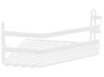 Lentynėlė DUSCHY 577-10, 20 x 20 x 8 cm, kampinė, balta