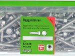 Statybinių lakštų sraigtai ESSVE, 5,5 x 38 mm, CorrSeal padengimas, 200 vnt.