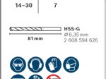 Adapteris BOSCH 3/8" HEX, šešiakampis kotas