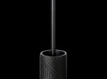 Tualeto šepetys SEPIO Nairobi black, pastatomas, keramika, juodos spl.