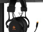 Laidinės žaidimų ausinės DELTACO GAMING GAM-030, 2 x 3.5 mm, LED, 20Hz - 20kHz, juodos sp.