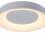 Lubinis LED šviestuvas RABALUX Ceilo, 38W, 230V, 3000-6500K, 3200 lm, IP20, su pultu, dimeriuojamas, metalinis, baltos sp., 480 x 80 x 480 mm, 3083