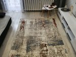 Kilimas RICCO Luxess III, 120 x 170 cm, pilkos-rudos spalvos (25089), poliesteris 70%, akrilas 30%, 38H-2B1217
