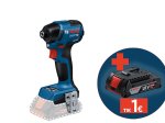 Akumuliatorinis veržliasukis BOSCH Professional GDR 18 V-220, SOLO, 18 V, be akumuliatoriaus ir kroviklio, 06019L6000