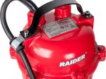 Panardinamas nuotekų siurblys RAIDER RD-CAWP56, su plūde ir smulkintuvu, kėlimo aukštis 13m, įsiurbimo gylis 7 m, našumas 300 l/min,  galia 1100W