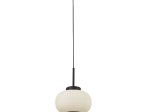 Pakabinamas šviestuvas SEARCHLIGHT Lumina, E27, 1 x 60W, 230V, 240 x 240 x 320 mm, maksimalus aukštis 1300 mm, 10272-1BK