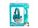 Ausinės SQUISHMALLOWS Winston, Bluetooth 5.0., pliušinės ausinės, su mikrofonu, HMSQM-BT-WINSTON
