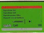 GKP sraigtai juostoje su grąžteliu ESSVE, 3,5 x 40 mm, CorrSeal C4, 1000 vnt.
