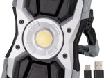 LED prožektorius pastatomas BRENNENSTUHL Spot 10, 10/15W, 1500lm, 6500K, IP54, įkraunamas