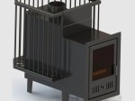 Malkinė pirties krosnelė ANTARA PK-2, pirties plotas 6-10 m3, pirties tūris 18-30 m3