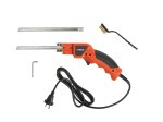 Elektrinis polistirolo pjovimo peilis HERVIN TOOLS HK-150W, galia 150 W, 500 C, 2 pjovimo geležtės, dėžėje