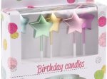 Gimtadienio žvakutės Žvaigždės, 5 vnt., 6 cm
