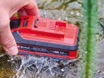 Akumuliatorius EINHELL PXC+ 18V 4,0 Ah SEALED, korpusas apsaugotas nuo dulkių, korozijos ir mechaninių pažeidimų