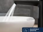 Praustuvo maišytuvas GROHE DICE, aukštas, XL dydis, matinis juodas,1018922430
