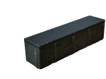 Grindinio trinkelė BRIKERS URBAN 6, matmenys 240 x 600 x 60 mm, pal. - 11,09 m², juoda, U6MBL-LT