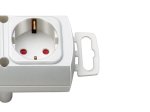 Ilgiklis BRENNENSTUHL Comfort-Line Plus, 4 lizd., 2m, su įž., su jungikliu, baltos sp., 1153320100