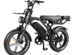 Elektrinis dviratis Sponge Scrambler Fat bike 700W, 48V 15Ah ličio jonų baterija, 80km, juodas 