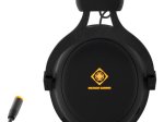 Laidinės žaidimų ausinės DELTACO GAMING GAM-030, 2 x 3.5 mm, LED, 20Hz - 20kHz, juodos sp.