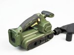 Akumuliatorinis juostinis šlifuoklis HERVIN BATTERY PLST-839, 20 V, 6 greičiai, 76x457 mm, 120-350 m/min,  be akumuliatoriaus ir kroviklio