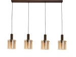 Pakabinamas šviestuvas SEARCHLIGHT Sweden, E27, 4 x 60W, 230V, 1420 x 220 x 350 mm, maksimalus aukštis 1500 mm, 88910-4MO