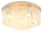 Pakabinamas šviestuvas GLOBO Gorley, E27, 5 x 60W, 230V, matinės smėlio spalvos, 500 x 500 x 250 mm, 15698D1B