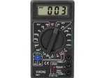 Multimetras ORNO Or-Ae-1334, universalus, AC ir DC, varža, srovė, tranzistoriai, diodų įtampa, juodos sp.