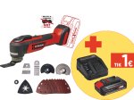 Akumuliatorinis daugiafunkcis įrankis EINHELL TP-MG 18 Li BL - Solo, 18 V, bešepetėlis variklis, greitas priedų keitimas, greičio reguliavimas, be akumuliatorių ir kroviklio