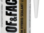 Hermetikas FOME FLEX Hybrid Roof&Facade Lm, 300 ml, baltas