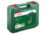 Akumuliatorinis suktuvas BOSCH Green Universal Drill 18V-60, 2 x 2 Ah, maks. sukimo momentas 60 Nm, bešepetėlis variklis, 13 mm griebtuvas, svoris 1,3 kg