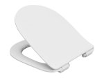 Klozeto dangtis CEDO Delray Beach Sc, lėtai nusileidžiantis, duroplastas, baltas