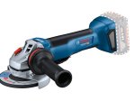 Akumuliatorinis kampinis šlifuoklis BOSCH Professional, GWS 18V-10 P Solo, 125 mm, be akumuliatoriaus ir kroviklio