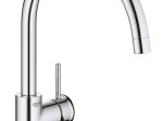 Plautuvės maišytuvas GROHE QuickFix Start Classic, C formos, chromas, 31553001