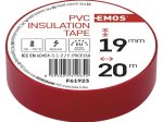 Elektroizoliacinė juosta EMOS, PVC 0,13x19mm (20m), raudona
