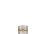 Pakabinamas šviestuvas SEARCHLIGHT Swizzle, E27, 1 x 60W, 230V, 200 x 200 x 260 mm, maksimalus aukštis 1200 mm, 55620CP